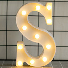 Load image into Gallery viewer, Letter Alphabet Number Night Light
