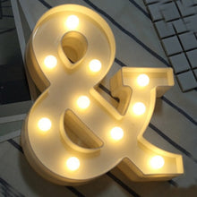 Load image into Gallery viewer, Letter Alphabet Number Night Light