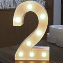 Load image into Gallery viewer, Letter Alphabet Number Night Light