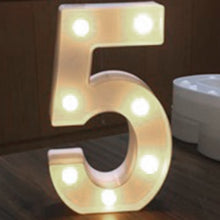 Load image into Gallery viewer, Letter Alphabet Number Night Light