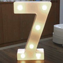 Load image into Gallery viewer, Letter Alphabet Number Night Light