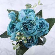 Load image into Gallery viewer, Rose Pink Silk Peony Artificial Flowers