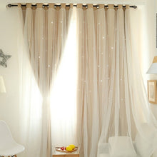 Load image into Gallery viewer, Curtains with Stars