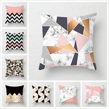 Load image into Gallery viewer, Geometric Stripe Pillow Case