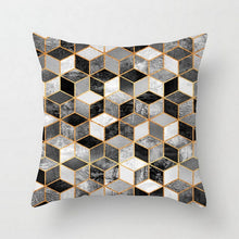 Load image into Gallery viewer, Geometric Stripe Pillow Case