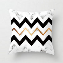 Load image into Gallery viewer, Geometric Stripe Pillow Case