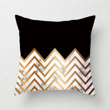 Load image into Gallery viewer, Geometric Stripe Pillow Case