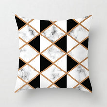 Load image into Gallery viewer, Geometric Stripe Pillow Case