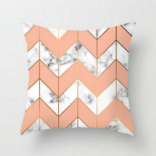 Load image into Gallery viewer, Geometric Stripe Pillow Case