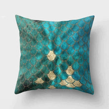 Load image into Gallery viewer, Mermaid Fish Pillow Case