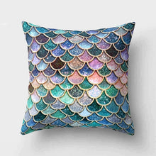 Load image into Gallery viewer, Mermaid Fish Pillow Case