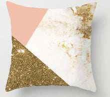 Load image into Gallery viewer, Pink Geometric Tropic Pineapple Pillow Case