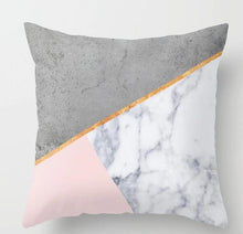 Load image into Gallery viewer, Pink Geometric Tropic Pineapple Pillow Case