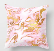 Load image into Gallery viewer, Pink Geometric Tropic Pineapple Pillow Case