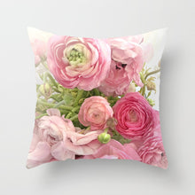 Load image into Gallery viewer, Rose Flower Pillow Case