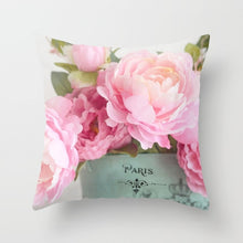 Load image into Gallery viewer, Rose Flower Pillow Case