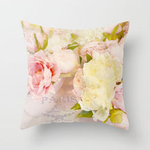 Load image into Gallery viewer, Rose Flower Pillow Case