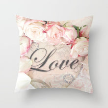 Load image into Gallery viewer, Rose Flower Pillow Case