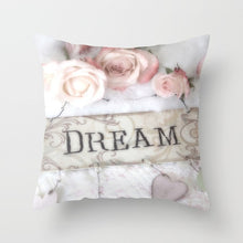 Load image into Gallery viewer, Rose Flower Pillow Case