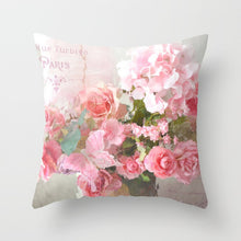 Load image into Gallery viewer, Rose Flower Pillow Case