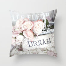 Load image into Gallery viewer, Rose Flower Pillow Case