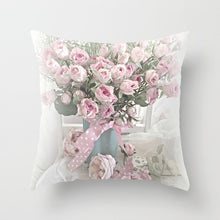 Load image into Gallery viewer, Rose Flower Pillow Case