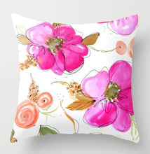 Load image into Gallery viewer, Rose Flower Pillow Case