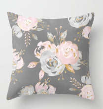 Load image into Gallery viewer, Rose Flower Pillow Case