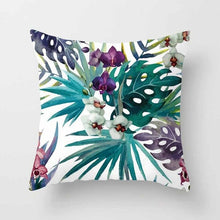 Load image into Gallery viewer, Tropical Plants Decorative Pillow Case