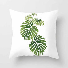 Load image into Gallery viewer, Tropical Plants Decorative Pillow Case