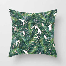 Load image into Gallery viewer, Tropical Plants Decorative Pillow Case