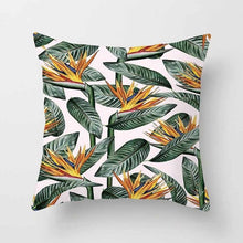 Load image into Gallery viewer, Tropical Plants Decorative Pillow Case