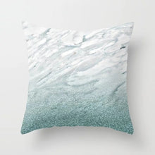 Load image into Gallery viewer, Geometric Blue/Green Pillow Case