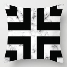 Load image into Gallery viewer, Geometric Pink/Green Pillow Case