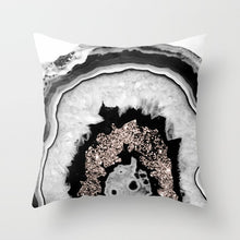 Load image into Gallery viewer, Geometric Pink/Green Pillow Case