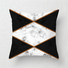 Load image into Gallery viewer, Geometric Pink/Green Pillow Case
