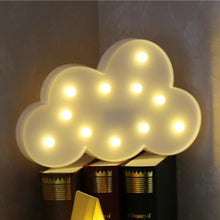 Load image into Gallery viewer, Lovely Cloud Star Moon LED 3D Light Night