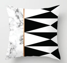 Load image into Gallery viewer, Geometric Pink/Green Pillow Case