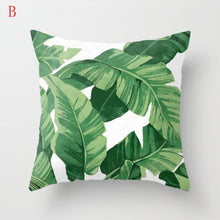Load image into Gallery viewer, Fashionable Vintage Green Pillow Case