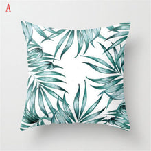 Load image into Gallery viewer, Fashionable Vintage Green Pillow Case