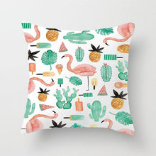 Load image into Gallery viewer, Green Cactus Pillow Case