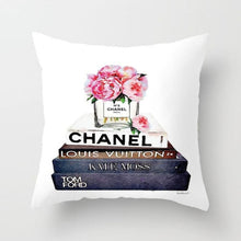 Load image into Gallery viewer, Painted Flowers &amp; Bag Bottle Super Soft Pillow Case