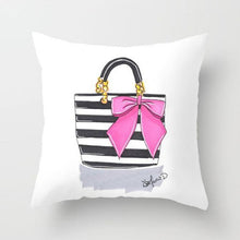 Load image into Gallery viewer, Painted Flowers &amp; Bag Bottle Super Soft Pillow Case