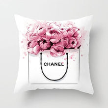 Load image into Gallery viewer, Painted Flowers &amp; Bag Bottle Super Soft Pillow Case