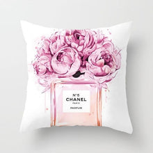 Load image into Gallery viewer, Painted Flowers &amp; Bag Bottle Super Soft Pillow Case