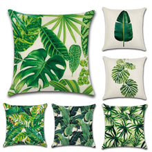 Load image into Gallery viewer, Africa Tropical Plant Pillow Case