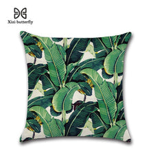 Load image into Gallery viewer, Africa Tropical Plant Pillow Case