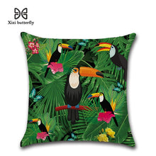 Load image into Gallery viewer, Africa Tropical Plant Pillow Case