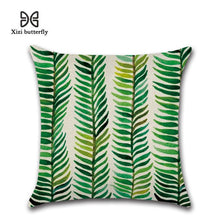 Load image into Gallery viewer, Africa Tropical Plant Pillow Case