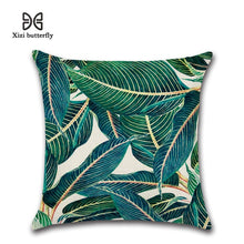 Load image into Gallery viewer, Africa Tropical Plant Pillow Case